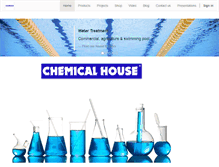 Tablet Screenshot of chemicalhouse.com.au